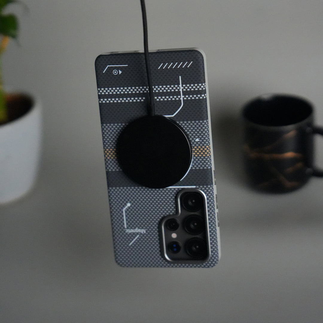 Galaxy S25 Ultra Detachable Back Panel MagSafe Case | 2-in-1 Hybrid Cover with Replaceable Design | PowerMag