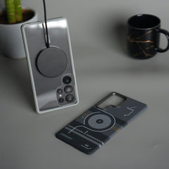 Galaxy S24 Ultra Detachable Back Panel MagSafe Case | 2-in-1 Hybrid Cover with Replaceable Design | PowerMag