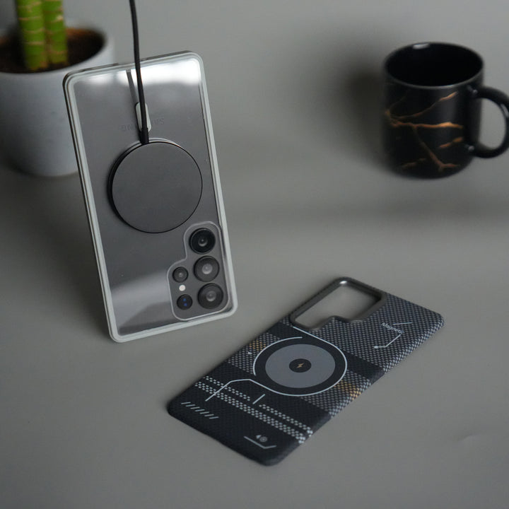 Galaxy S25 Ultra Detachable Back Panel MagSafe Case | 2-in-1 Hybrid Cover with Replaceable Design | PowerMag