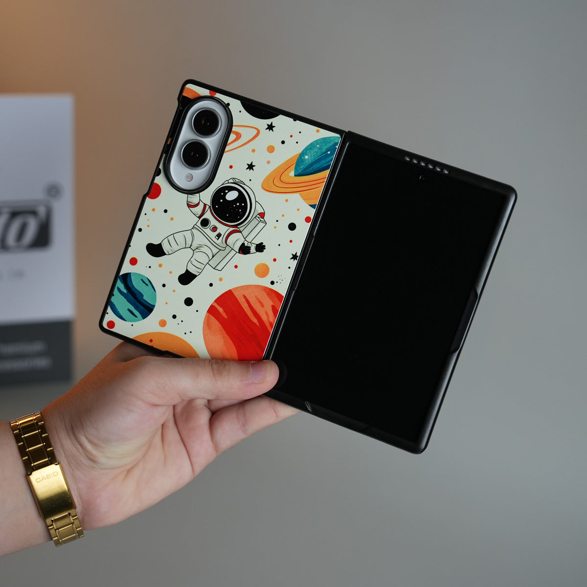 Space Astronaut Design Case | Galaxy Z Fold 8