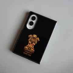 Ashoka Emblem Satyameva Jayate Design Case | Galaxy Z Fold 8