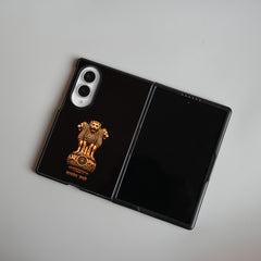 Ashoka Emblem Satyameva Jayate Design Case | Galaxy Z Fold 8