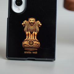 Ashoka Emblem Satyameva Jayate Design Case | Galaxy Z Fold 8