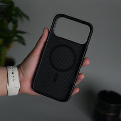 iPhone 18 Series Metal Camera Ring Carbon Fiber Design MagSafe Cover