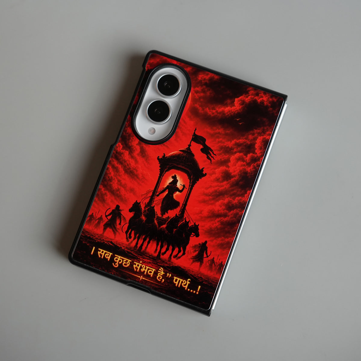 Mahabharat Rath Design Case | Galaxy Z Fold 8