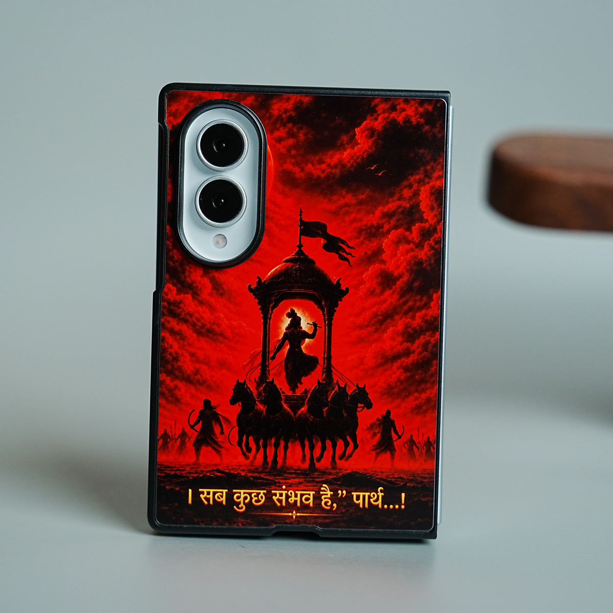 Mahabharat Rath Design Case | Galaxy Z Fold 8