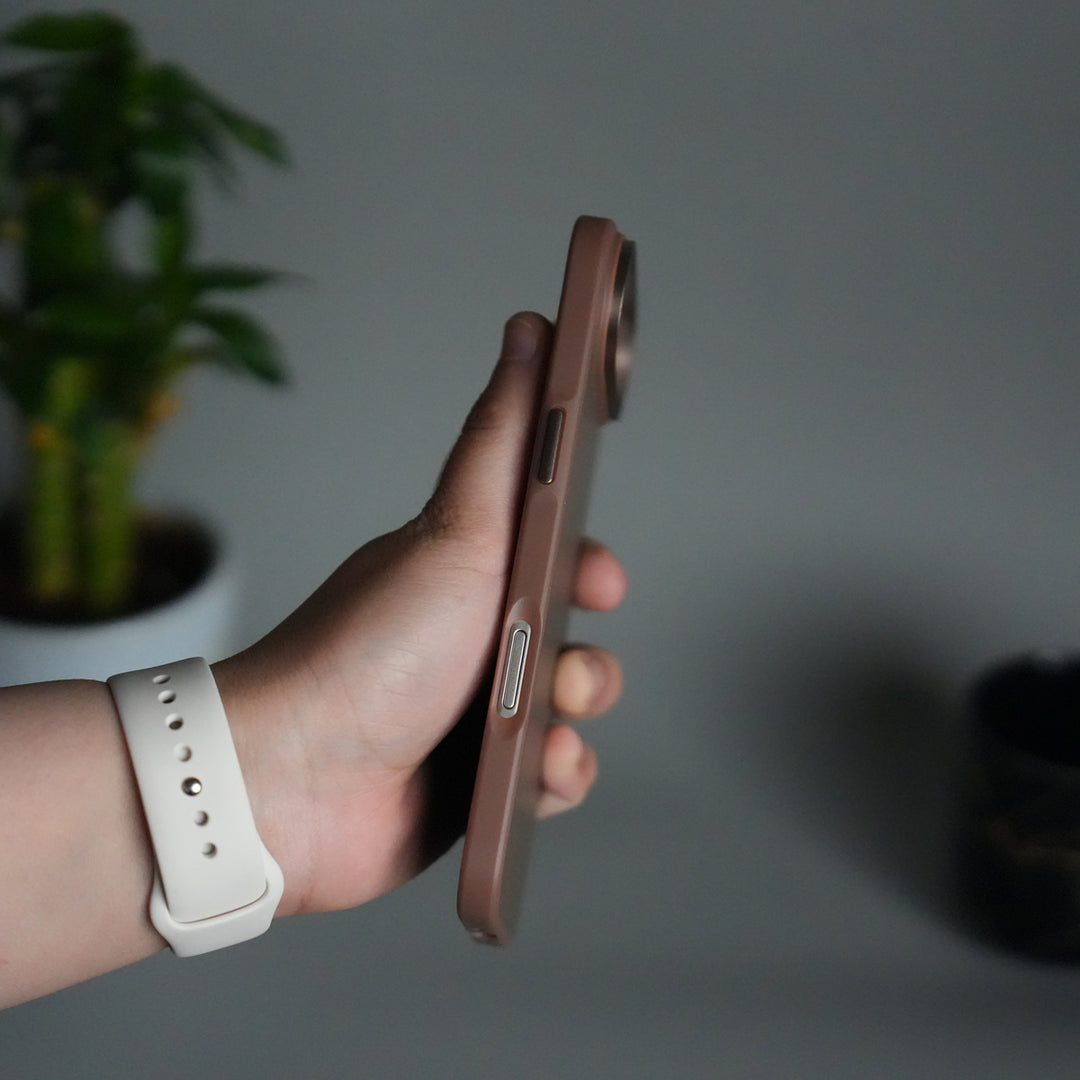 iPhone 17 Air Metal Camera Ring Carbon Fiber Design MagSafe Cover