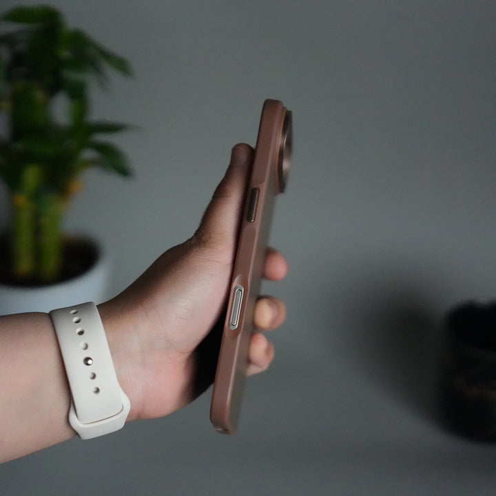 iPhone 17 Air Metal Camera Ring Carbon Fiber Design MagSafe Cover