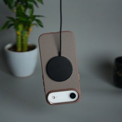 iPhone 17 Air Metal Camera Ring Carbon Fiber Design MagSafe Cover