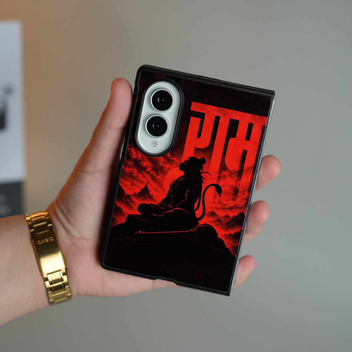 Shri Ram Devotional Design Case | Galaxy Z Fold 8
