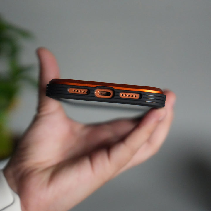 iPhone 17 Pro Transparent MagSafe Bumper Case | Metal Frame Shockproof Cover | Slim Crystal Clear Back