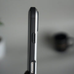 iPhone 17 Pro Max Transparent MagSafe Bumper Case | Metal Frame Shockproof Cover | Slim Crystal Clear Back