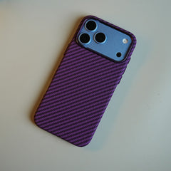Carbon Fiber Texture Magnetic Case for iPhone 18 Series | Slim Protective Cover with Raised Camera Guard