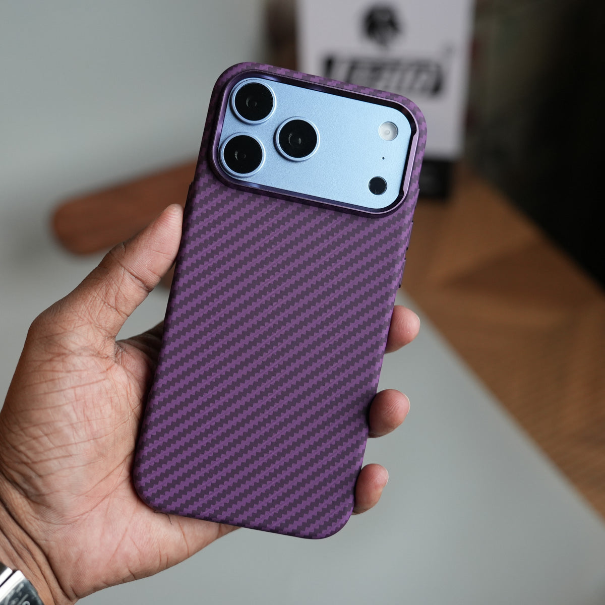 Carbon Fiber Texture Magnetic Case for iPhone 18 Series | Slim Protective Cover with Raised Camera Guard