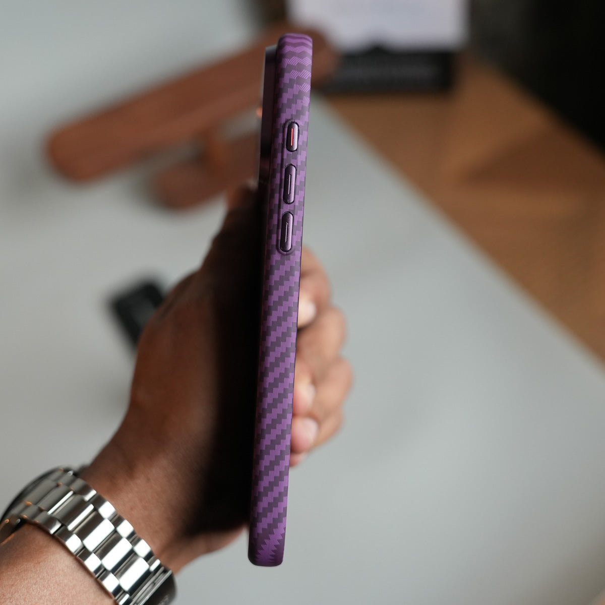 Carbon Fiber Texture Magnetic Case for iPhone 18 Series | Slim Protective Cover with Raised Camera Guard