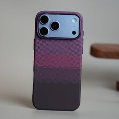 Gradient Carbon Fiber Texture Magnetic Case for iPhone 18 Series | Raised Camera Protective Cover