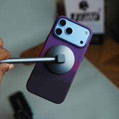Gradient Carbon Fiber Texture Magnetic Case for iPhone 18 Series | Raised Camera Protective Cover