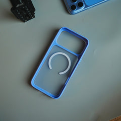 Matte Frosted Magnetic Case for 18 Series | Raised Camera Frame Protective Cover