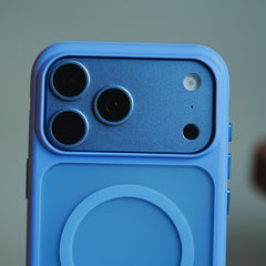 Matte Frosted Magnetic Case for 18 Series | Raised Camera Frame Protective Cover