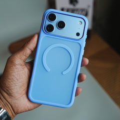 Matte Frosted Magnetic Case for 18 Series | Raised Camera Frame Protective Cover