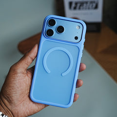 Matte Frosted Magnetic Case for 18 Series | Raised Camera Frame Protective Cover
