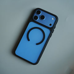 Matte Frosted Magnetic Case for 18 Series | Raised Camera Frame Protective Cover