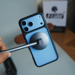 Matte Frosted Magnetic Case for 18 Series | Raised Camera Frame Protective Cover