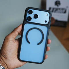 Matte Frosted Magnetic Case for 18 Series | Raised Camera Frame Protective Cover