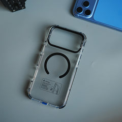 Foldable Camera Frame Stand Case for 17 Series | Magnetic Transparent Protective Cover