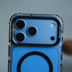 Foldable Camera Frame Stand Case for 17 Series | Magnetic Transparent Protective Cover