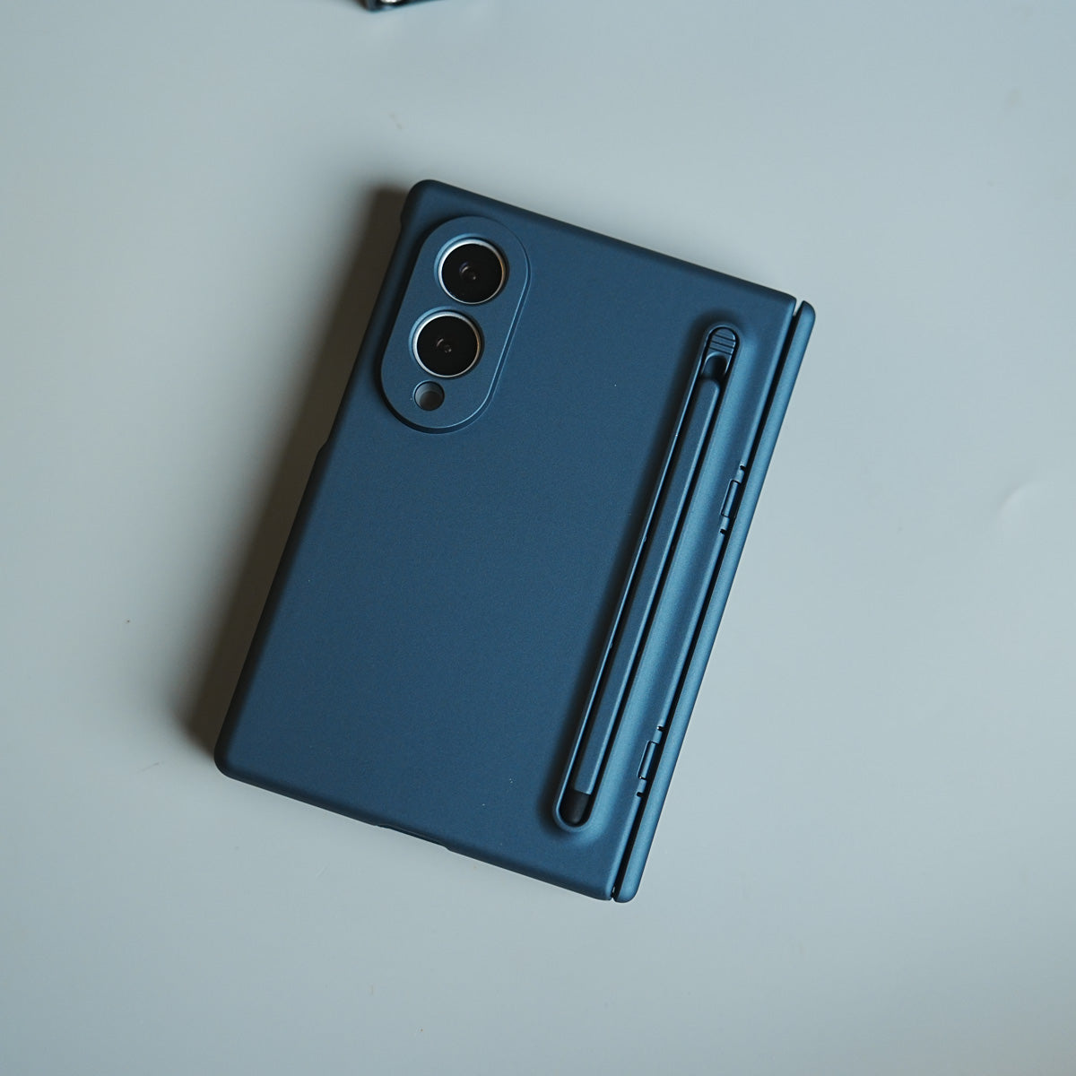 S Pen Holder Case for Galaxy Z Fold 8 | Built-In Front Screen Protector Cover