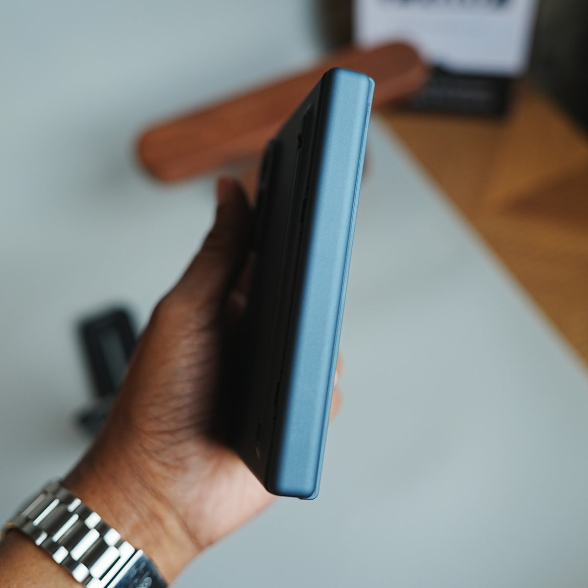 S Pen Holder Case for Galaxy Z Fold 8 | Built-In Front Screen Protector Cover