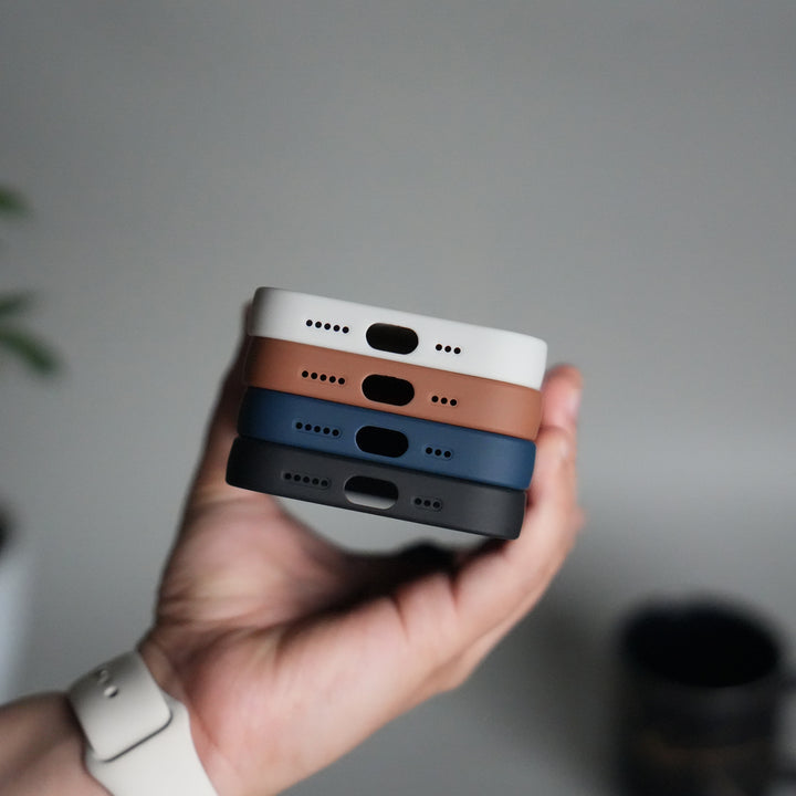 iPhone 17 Matte MagSafe Case | Electroplated Camera Frame | Shockproof Back Cover