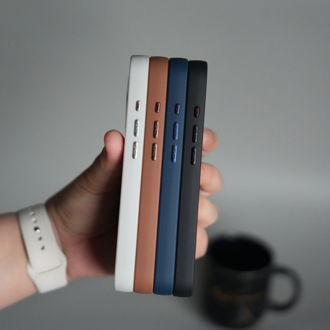 iPhone 17 Matte MagSafe Case | Electroplated Camera Frame | Shockproof Back Cover