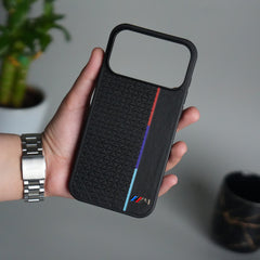 iPhone 17 Pro M Performance Sports Car Logo dual Shade Design Case Cover