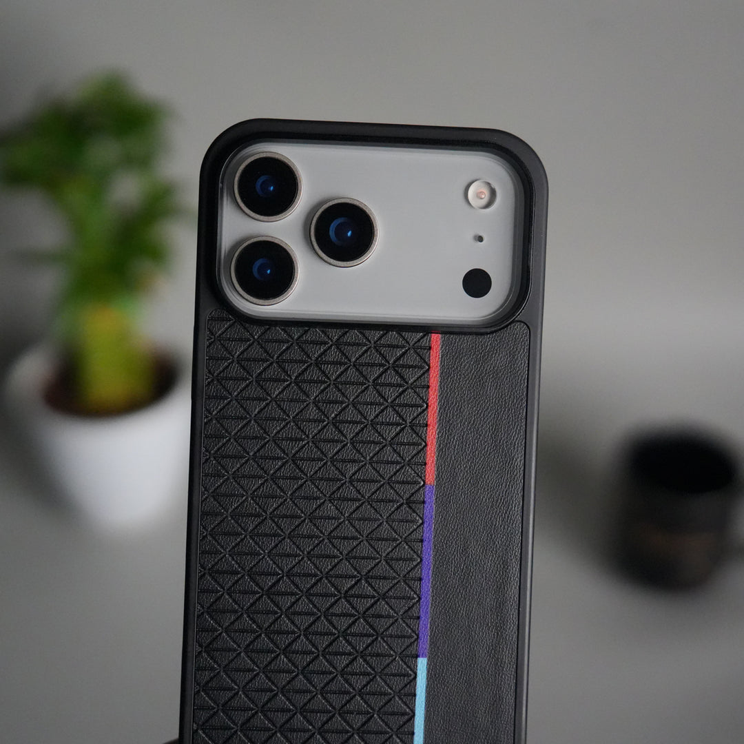 iPhone 17 Pro M Performance Sports Car Logo dual Shade Design Case Cover