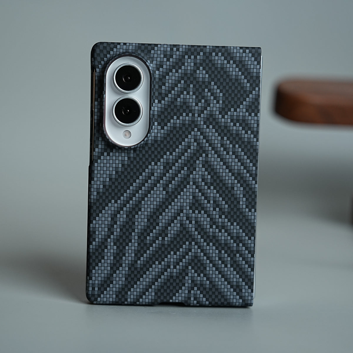 Geometric Pixel Pattern Magnetic Case for Galaxy Z Fold 8 | Slim Protective Cover