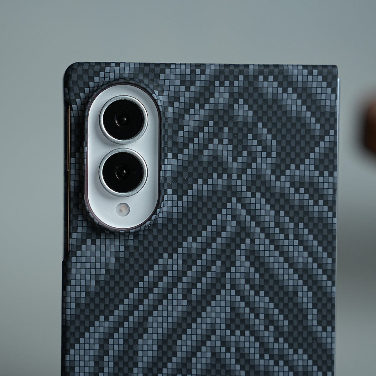 Geometric Pixel Pattern Magnetic Case for Galaxy Z Fold 8 | Slim Protective Cover