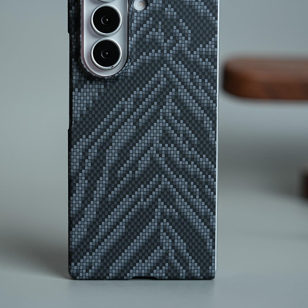 Geometric Pixel Pattern Magnetic Case for Galaxy Z Fold 5 | Slim Protective Cover