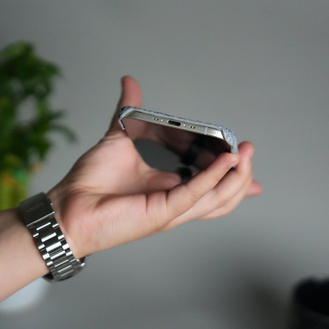 iPhone 17 Series Luxury CD Brand Design Case Cover | Gray