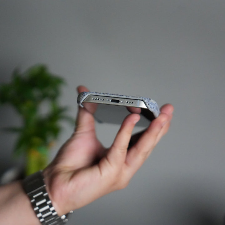 iPhone 17 Series Luxury CD Brand Design Case Cover | Gray