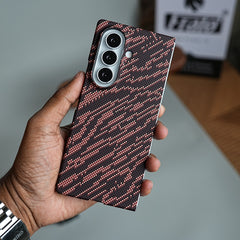 Geometric Pixel Pattern Magnetic Case for Galaxy Z Fold 5 | Slim Protective Cover