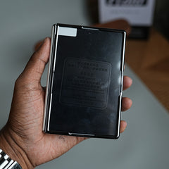 Premium Leather Texture Hinge Protection Case for Galaxy Z Fold 8 | Front Glass Cover