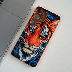 Galaxy Ultra Series Tiger Face Chrome Armor Case