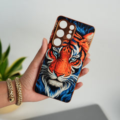 Galaxy Ultra Series Tiger Face Chrome Armor Case