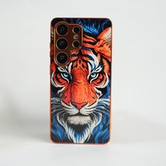 Galaxy Ultra Series Tiger Face Chrome Armor Case