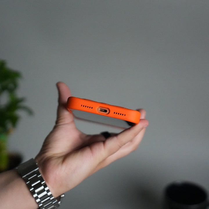 iPhone 17 Pro Max PUFF Leather Metallic Camera Frame Case Cover