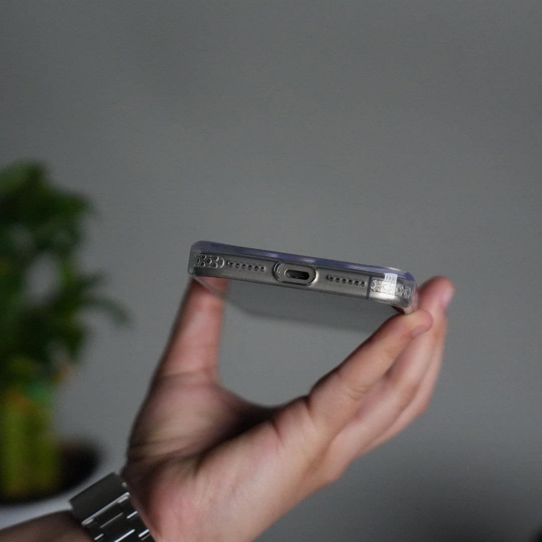 iPhone 17 Pro Max Clear MagSafe Case | Aluminum Metal Camera Frame | Shockproof Transparent Back Cover