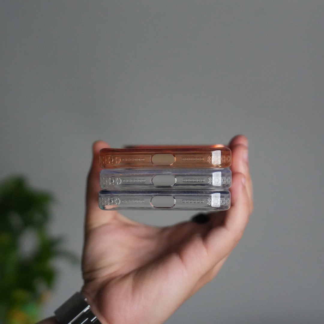 iPhone 17 Pro Clear MagSafe Case | Aluminum Metal Camera Frame | Shockproof Transparent Back Cover