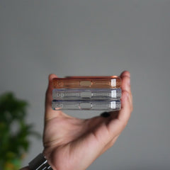 iPhone 17 Pro Clear MagSafe Case | Aluminum Metal Camera Frame | Shockproof Transparent Back Cover